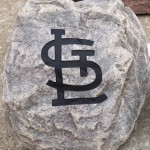 2015-Lacky Monument-St. Louis Cardinals Engraved Boulder